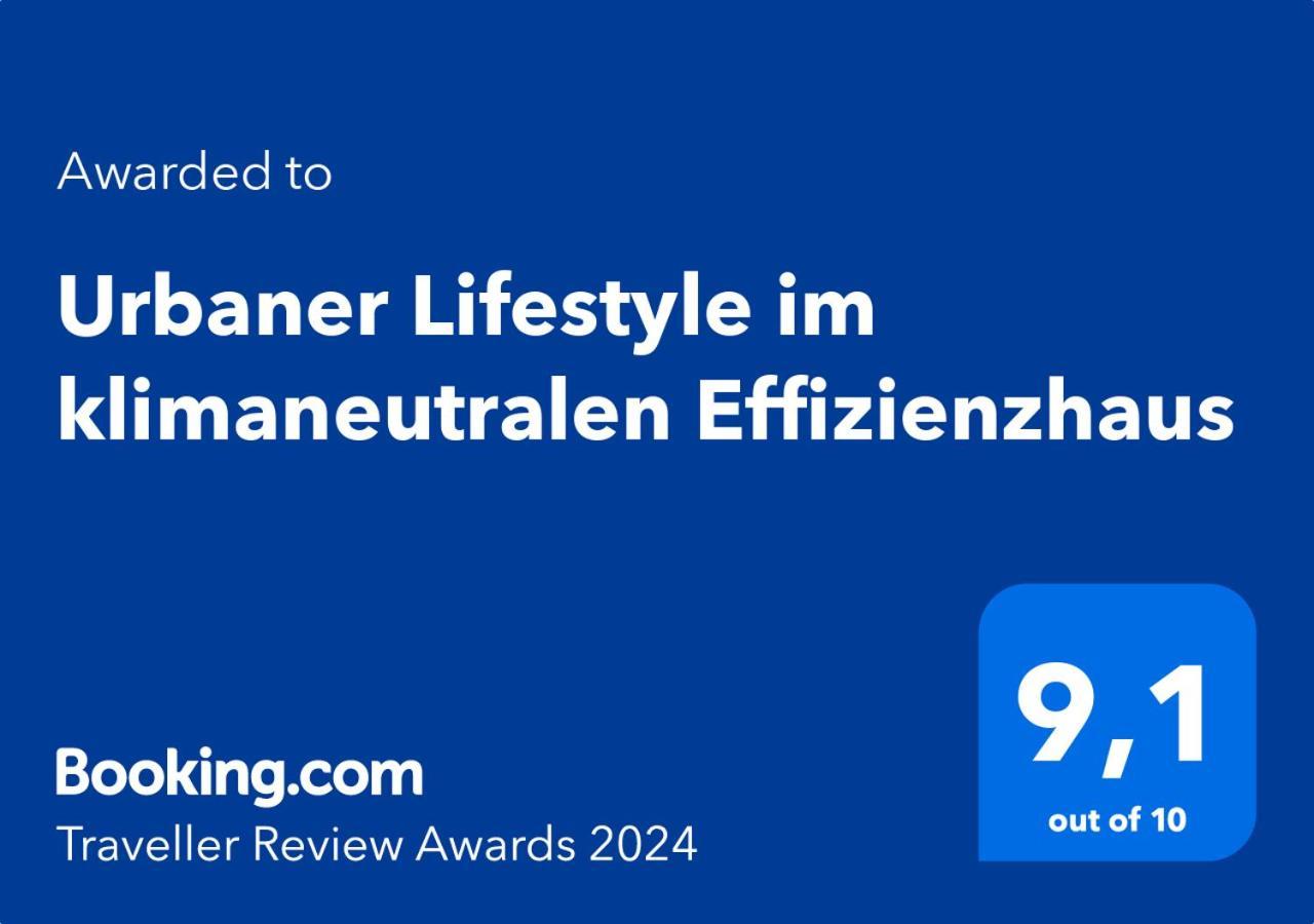 Апартаменты Urbaner Lifestyle Im Klimaneutralen Effizienzhaus Гамбург Экстерьер фото